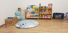 Cargar imagen en el visor de la galería, librero montessori de madera