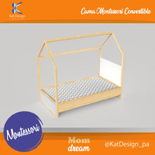 Cargar imagen en el visor de la galería, Cama Montessori Modelo Pupa B