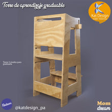 Cargar imagen en el visor de la galería, Torre de Aprendizaje Montessori