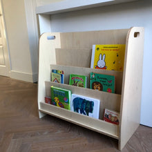 Cargar imagen en el visor de la galería, librero montessori de madera
