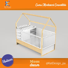 Cargar imagen en el visor de la galería, Cama Montessori Modelo Pupa B
